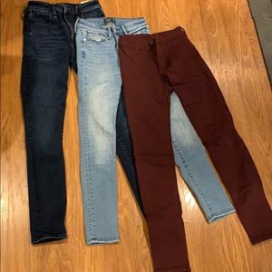 Abercrombie & Fitch Jean Bundle